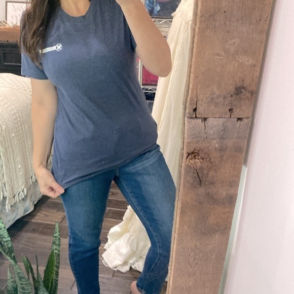 Archibold Hospital graphic blue T-shirt love USA size medium - Picture 2 of 6